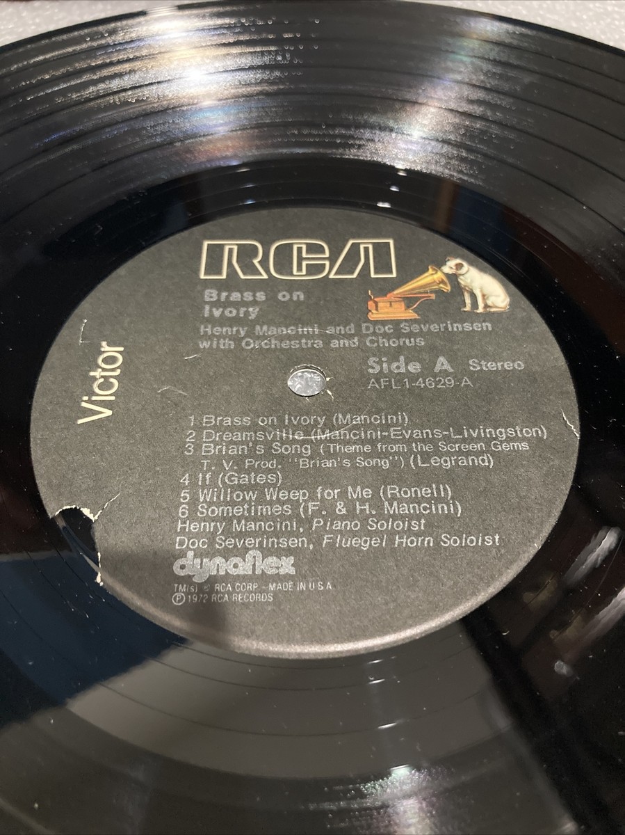 洋楽 BrassOnIvoryHenryMancini&DocSeverinsen Henry Mancini And Doc Severinsen ‎– Brass On Ivory 12” Vinyl | eBay