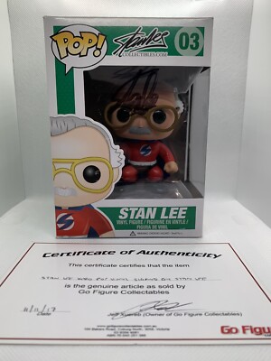 STAN LEE SIGNED FUNKO POP (Super Rare Funko Pop)