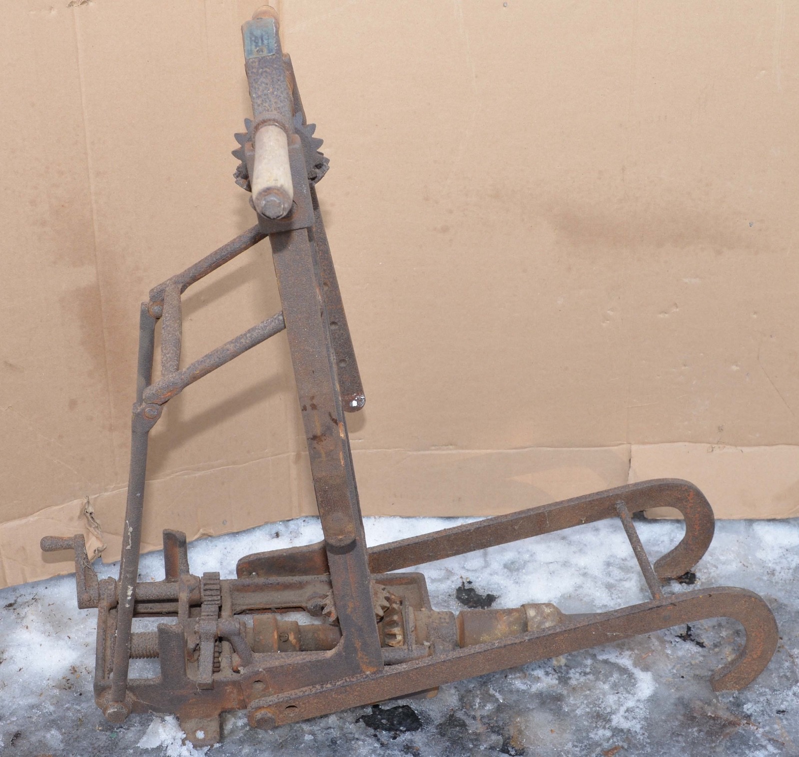 Antique Buda railroad Paulus drill collectible train track boring tool rail eBay