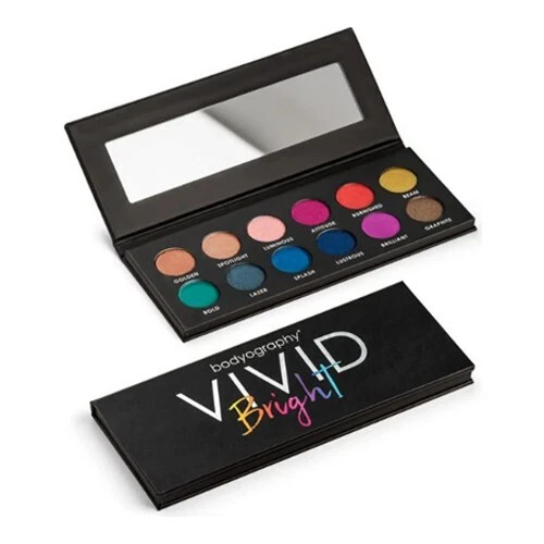 Bodyography Vivid Bright Eyeshadow Palette ~ 12set Palette ~New ~FREE SHIPPING - Image 2 of 2