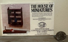 Dollhouse Miniature HOM Chippendale Hanging Shelf Kit 1:12 Scale D58