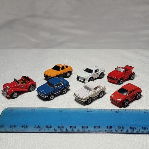 Lot of 7 Vintage Micro Machines Sports Cars Free Shipping