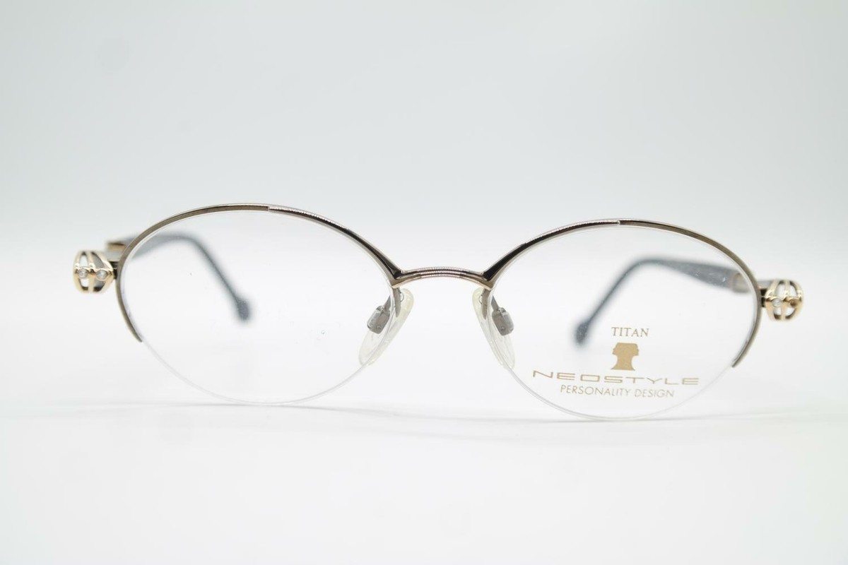 Vintage Neostyle Dynasty 803 Titan Gold Multicolor Half Rim  display picture 2