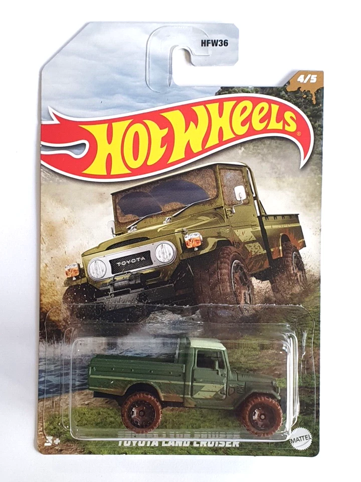 MINIATURE HOT WHEELS 1/64 TOYOTA LAND CRUISER - Photo 1/1