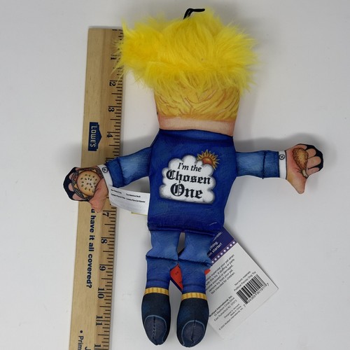 Donald Trump Parody Dog Toy – Funny Plush Squeaker by Fuzzu Multipet NEW - Picture 5 of 5