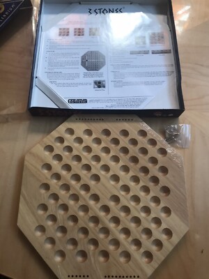 3 Stones Board & Pegs Mensa Select Parents Choice Ancient Game Of Millennium