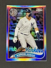 2024 Topps Chrome 1989 35th Anniversary #89CB-2 - Aaron Judge