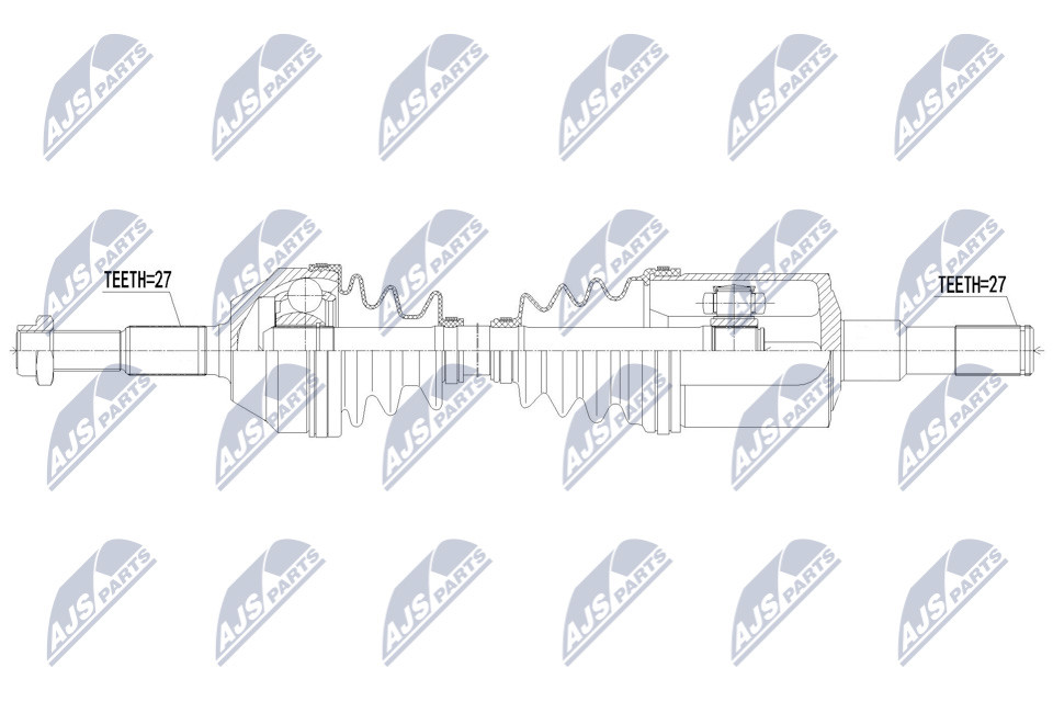 NPW-CH-100 NTY Drive Shaft for JEEP