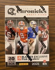 New 2021 Panini NFL Chronicles Draft Picks Football Cards Blaster Box SEALED