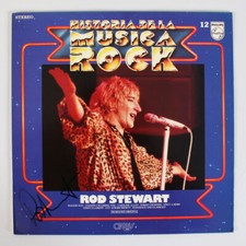 Rod Stewart Signed Record Album (Spanish) - COA BAS