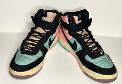 Nike Air Force 1 Have A Nice Day Pink Teal Black CI2306-300 Men Shoes High Sz 9