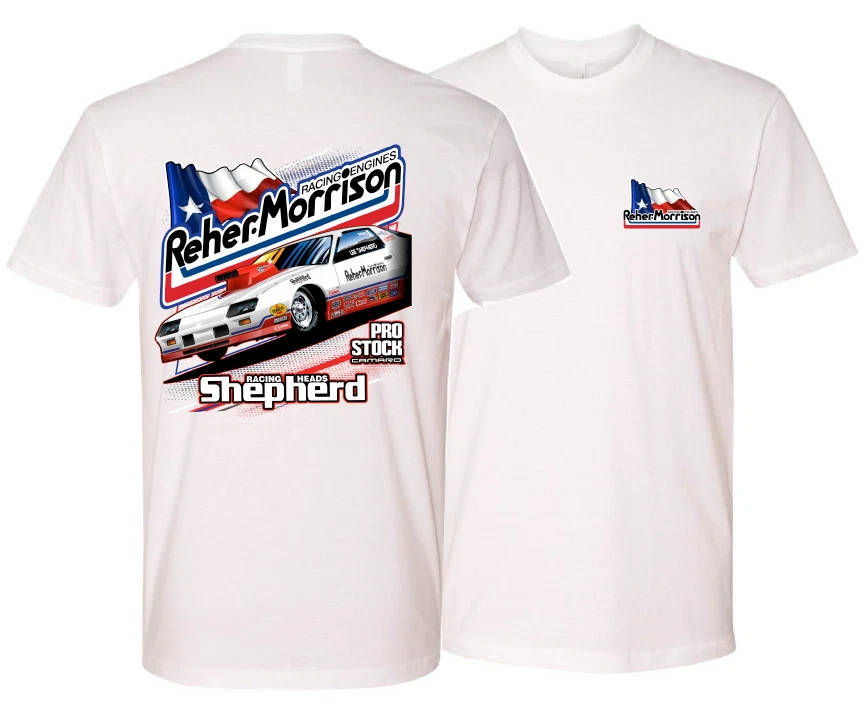 Reher-Morrison 1984 Pro Stock Camaro Racing T 恤 (258) — 第 3/3 张图片