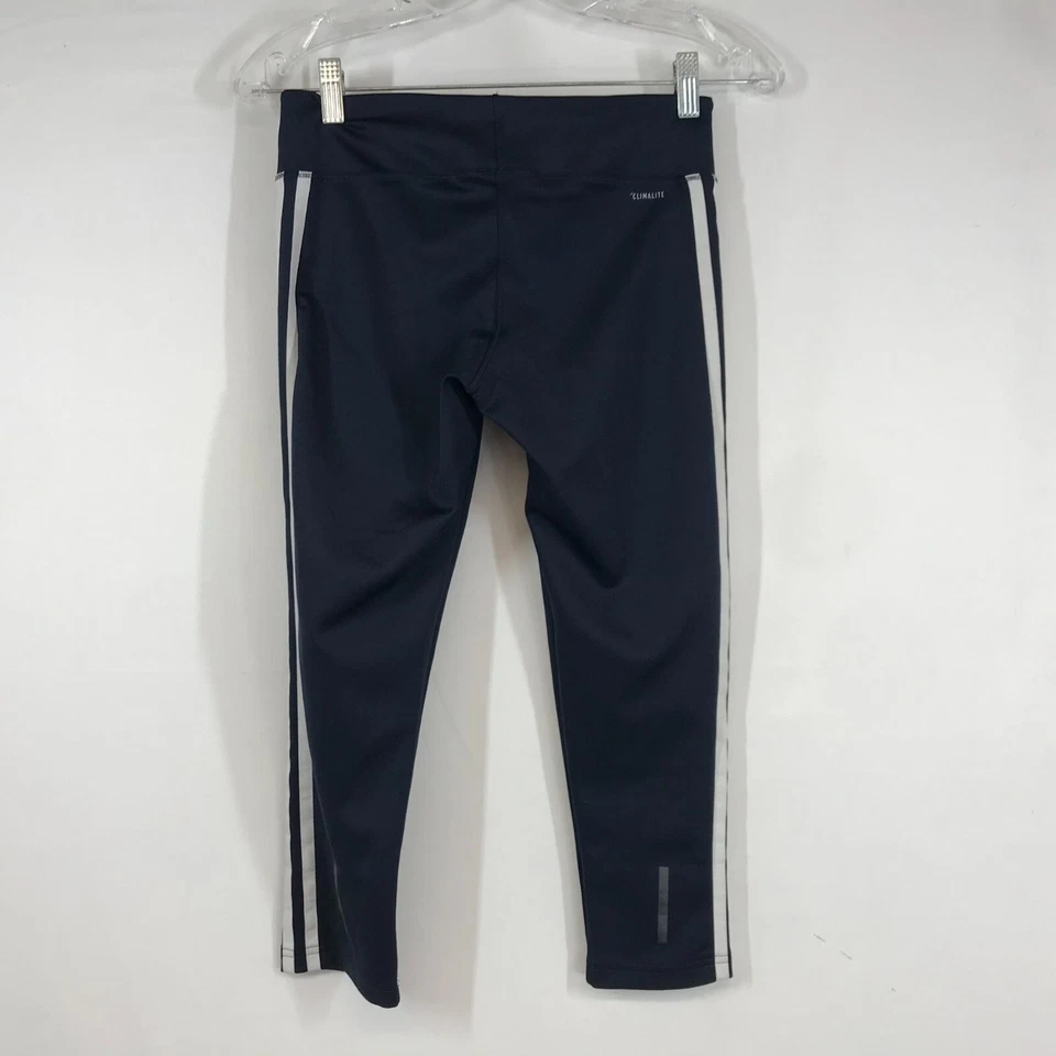 ADIDAS - WOMEN'S SMALL - NAVY ACTIVEWEAR CAPRI SWEATS - Image 3 of 4