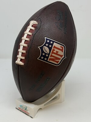 NFL Fully Game Prepped Wilson The Duke Leather Football New | eBay