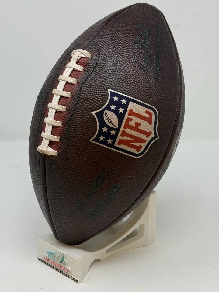 Authentic NFL Wilson The Duke Leather Football - Brand New Fully Game Prepped - Image 2 of 4