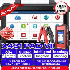 2025 LAUNCH X431 PAD VII ELITE PAD7 PRO Diagnostic Scan Key Programming Coding