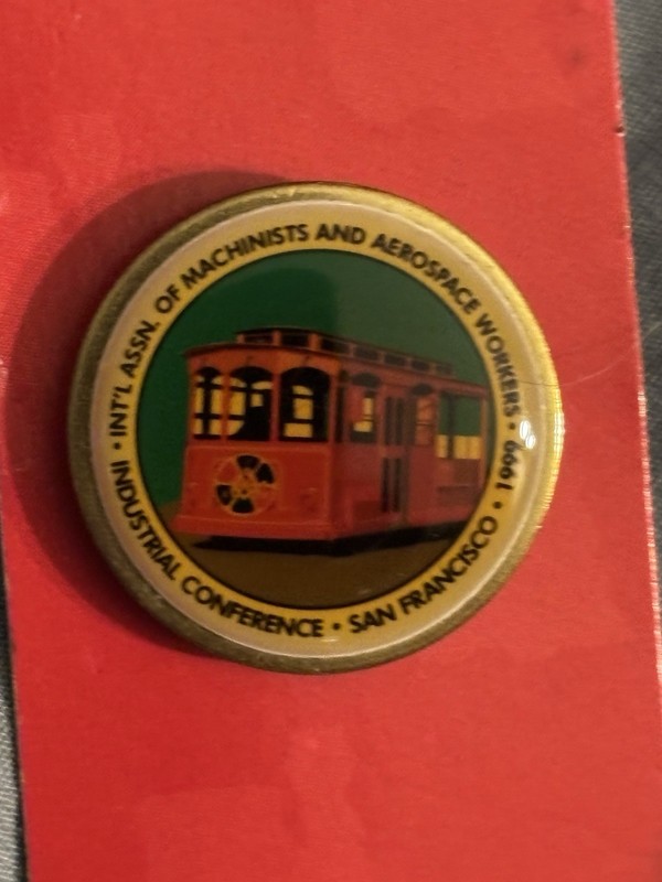 San Francisco Pin Vintage  1999 Streetcar Americana Collectible Decorative