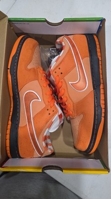 Size 7.5M / 9W- Concepts x Nike Dunk SB Special Box Low Orange Lobster