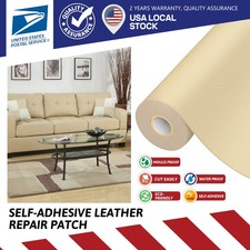 Faux Leather Repair Patch-Peel And Stick Leather Tape For Furniture, Sofa, Car