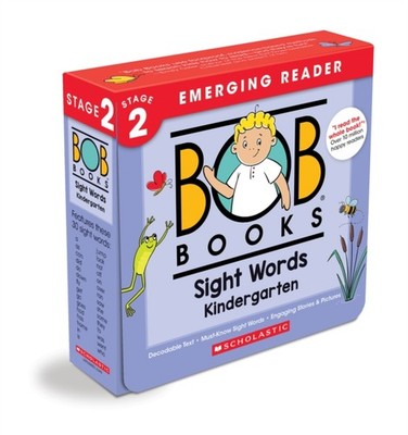 Bob Books  Sight Words Kindergarten Box Set Phonics Ages  by Lynn Maslen Kertell