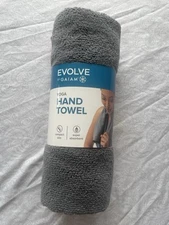 Evolve By Gaiam Yoga Hand Towell Size 20"W X 30"L Brand New