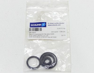Schunk 0912437 Dichtungssatz TB 400-1000 for Double Check Valve D24