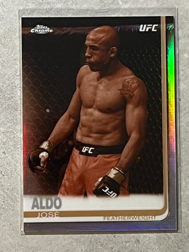Jose Aldo #6 2019 Topps UFC Chrome card