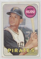 1969 Topps Matty Alou #490 qp4