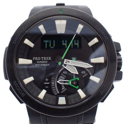 Casio Pro Trek PRW-7000-1AJF Solar Radio Triple Sensor Digital Analog Men From J