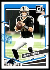 Andy Dalton 2023 Donruss #38 Panthers NFL READ FREE SHIPPING AutographDen