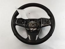 2016-2021 Honda Civic Steering Wheel Black Used Assembly Oem 2016-2021 Honda Civic Steering Wheel Black Used Assembly Oem