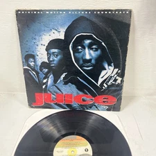 2PAC Tupac / JUICE  Soundtrack 1992 OST LP Naughty By Nature EPMD mca-10462 vtg