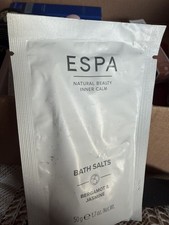 ESPA Bath Salts Bergamot & Jasmine 1x50g Brand New Sealed