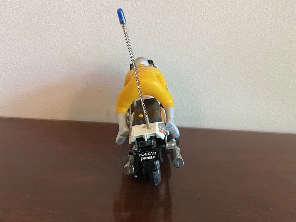 Vintage 1980s Pioneer CX500 Motorcycle Toy CL-2010 Hong Kong WORKS Great  - Image 4 of 4