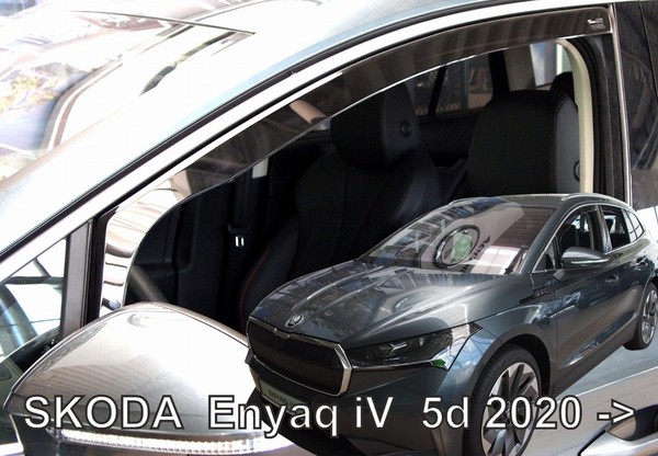 Windabweiser Regenabweiser Heko FüR Skoda Enyaq IV Ab 2020 5-TüRer 2-Tlg-image