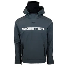 Skeeter Bass Boats  AFTCO REAPER windproof pullover charcoal hoodie jacket  XXL