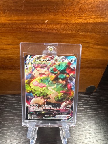 Snorlax VMAX #142/202 SWSH01: Sword & Shield Base Set Pokemon Ultra Rare, Holo
