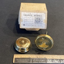 Vtg 1969 Chadwick Miller COLONIAL DOORBELL NOS New Old Stock In Box Japan NIB