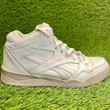 Reebok Galaxy 1 Mid Womens Size 8.5 Cream Athletic Basketball Shoes Sneakers