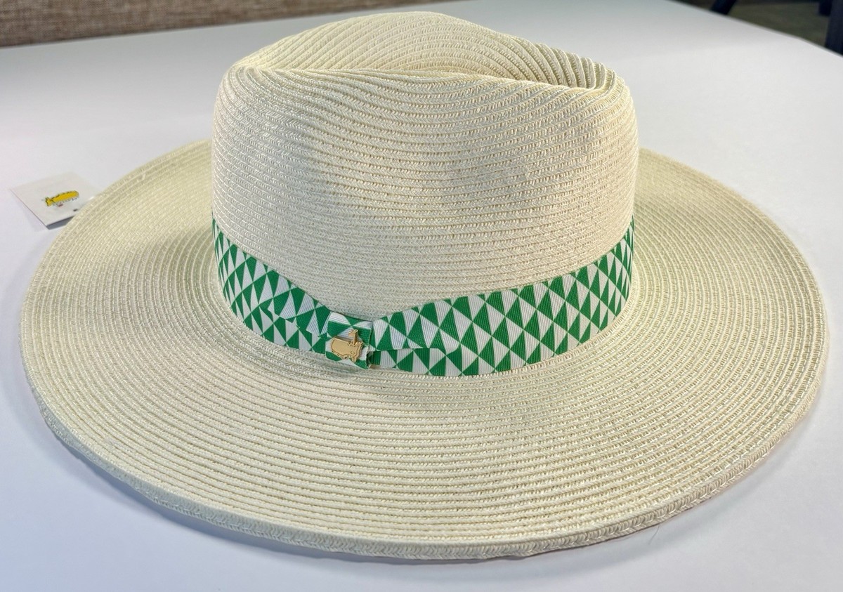 Straw Fedora Hat with Green and Red Band - Women Accessories Summer Straw Hat With Red Striped Ribbon - Sun Hat - Summer  main image 4
