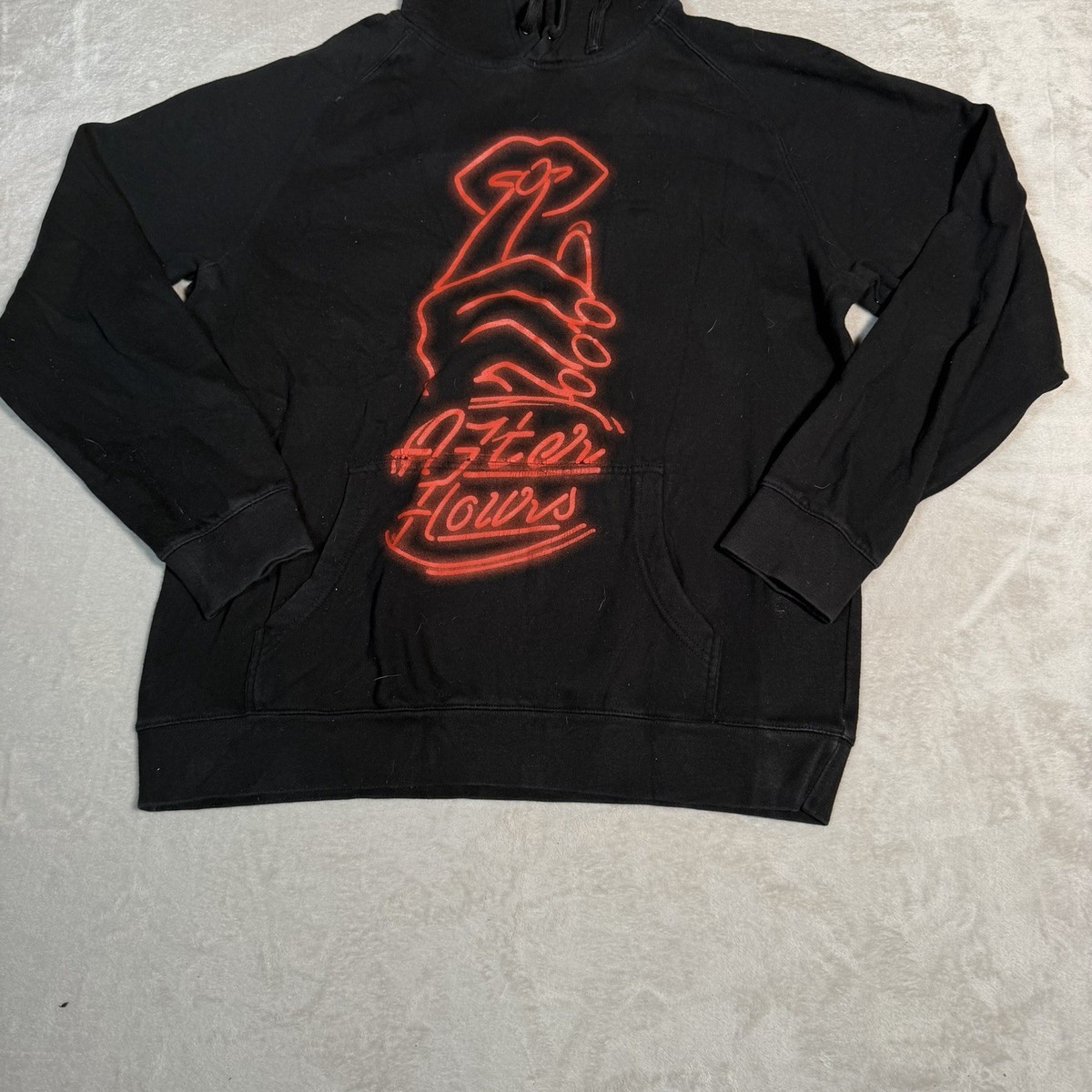The Weeknd After Hours XO Hoodie Mens Extra Large Black XO Tag