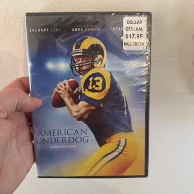 American Underdog (DVD, 2021) - No One Wins Alone Kurt Warner Story - Brand New