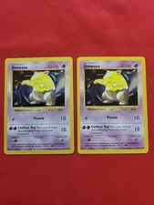 Pokemon: Drowzee Shadowless #49/102 Base Set 1999 Vintage WOTC - MP / HP - J6