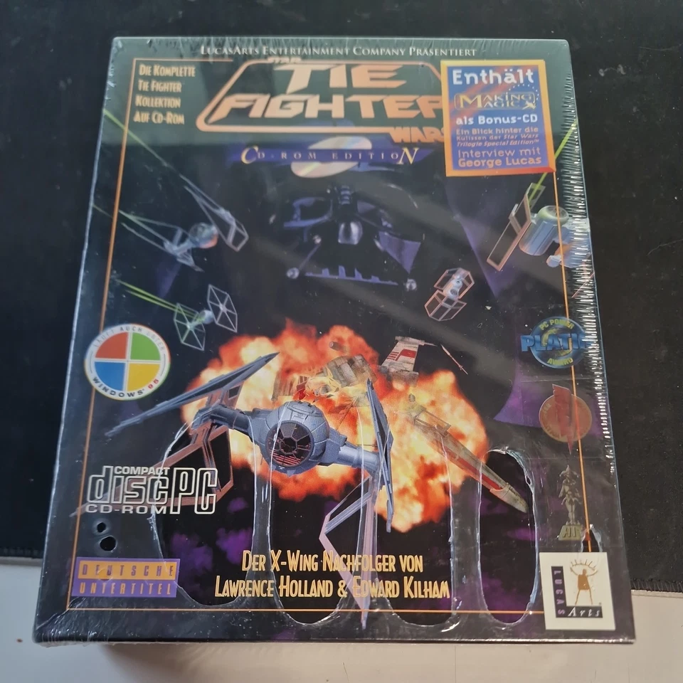 Star Wars Tie Fighter - Bigbox - Sealed - PC