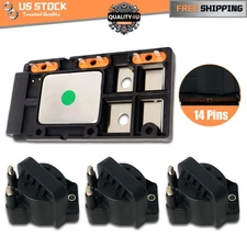 Ignition Control Module w/ 3 Ignition Coil For Buick Chevy Oldsmobile LX364