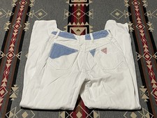 Guess Georges Marciano Zip Cuff Jeans Vintage Womens 27 M5