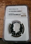2025 s silver proof Kennedy half dollar NGC PF 70 Ultra Cameo