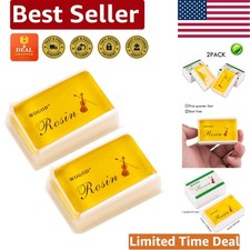 2-Pack Light Low Dust Rosin for Violin, Viola,  Cello - Quality