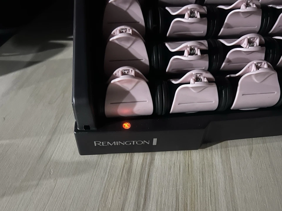 Remington T Studio H9000 Hot Rollers Hair Curlers Pearl Heated Ceramic 20 Clips - Image 4 of 4