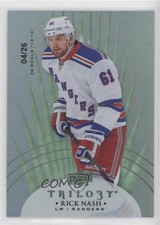 2014-15 Upper Deck Trilogy Radiant Green 4/26 Rick Nash #26 1u4